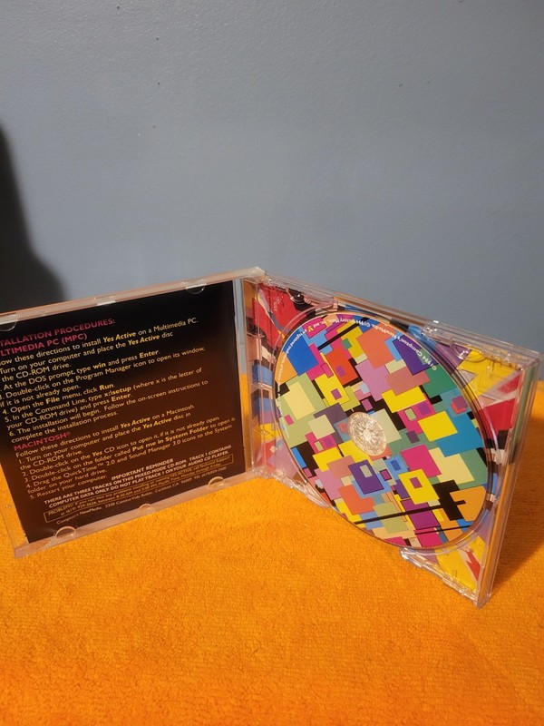 YES - ACTIVE CD-ROM - (Talk - from the Inside) (PC Music Software) gallery