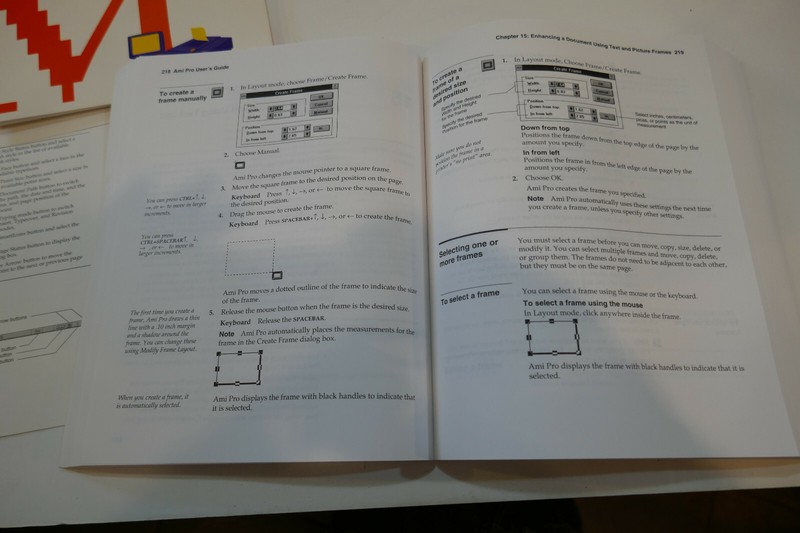 Lotus Ami Pro 3.0 Doc Pack IBM/Compatable Windows Books Only No Media Included. gallery