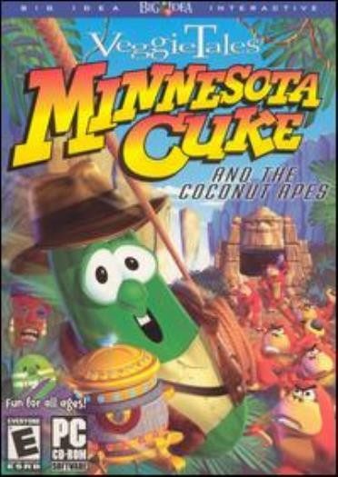 Veggie Tales: Minnesota Cuke and the Coconut Apes PC CD learn honesty kids game!