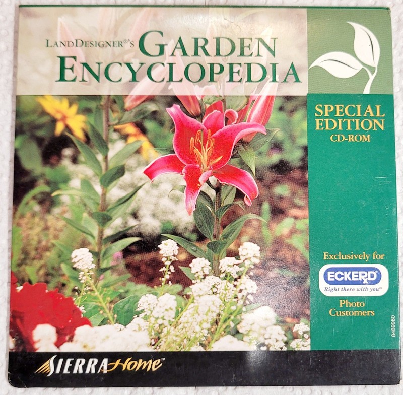 Landscapers Garden Encyclopedia CD-ROM ~ Special Edition ~ Brand New Sealed!