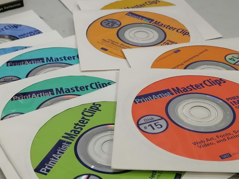 Sierra PrintArtist Master Clips 202,000 Image Complete Set P/N: 7115640 gallery