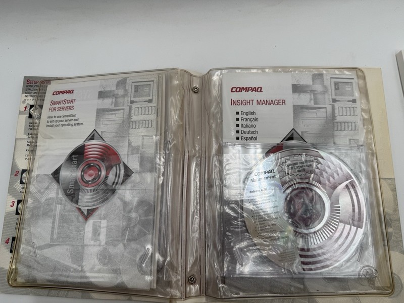 Compaq Cds Server Setup & Management & Reference Information Vintage gallery