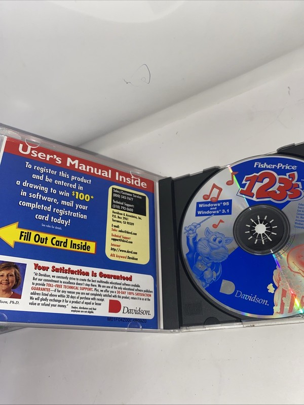 Lot of 3fisher price educational computer CD rom games vintage 90’s age 2-7 vtg gallery
