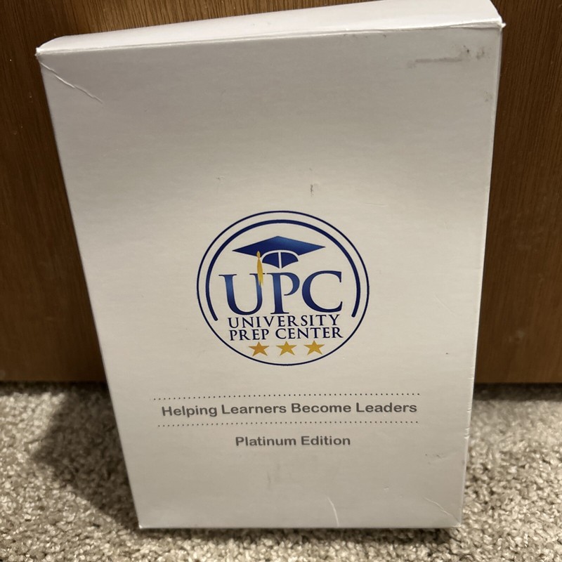 NIB UPC University Prep Center Platinum Edition 3 CD-ROM Set