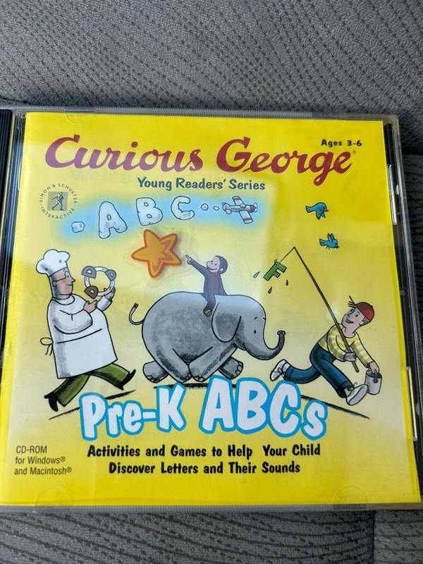 Curious George Pre-K ABC's (CD-Rom 2000) gallery
