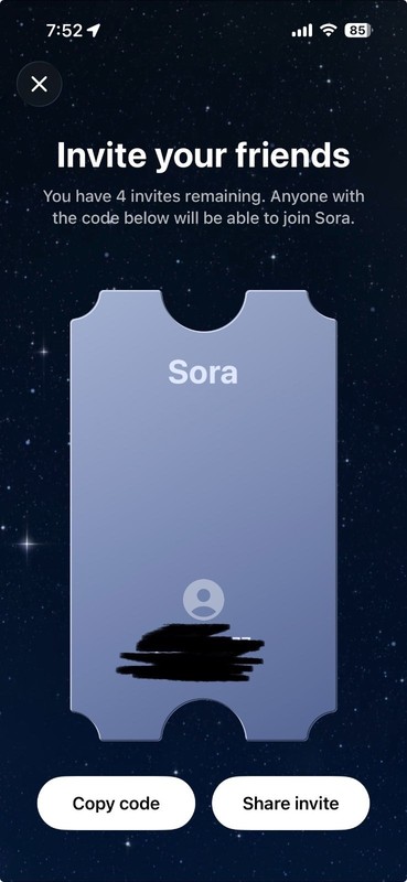 Sora 2 Invite Code FAST DELIVERY