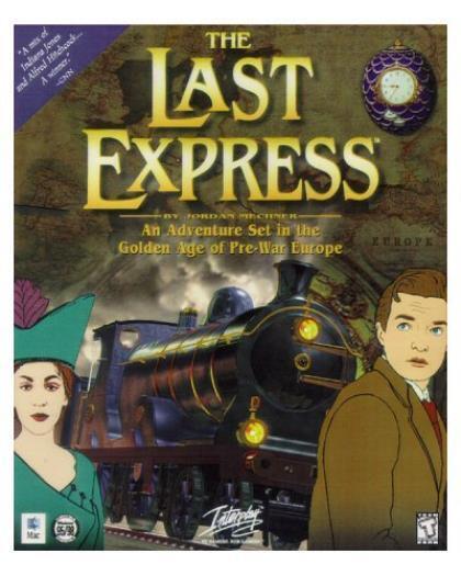 The Last Express + Manual PC MAC CD pre-war Europe train adventure puzzle game!