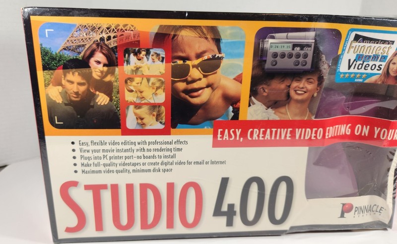 PINNACLE SYSTEMS STUDIO 400 VIDEO EDITING DEVICE NEW SEALED BOX gallery