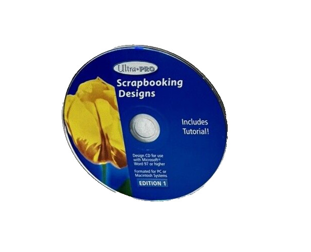 Ultra Pro Scrapbooking Design – PC or Macintosh Systems- Use w/Word 97 or Higher