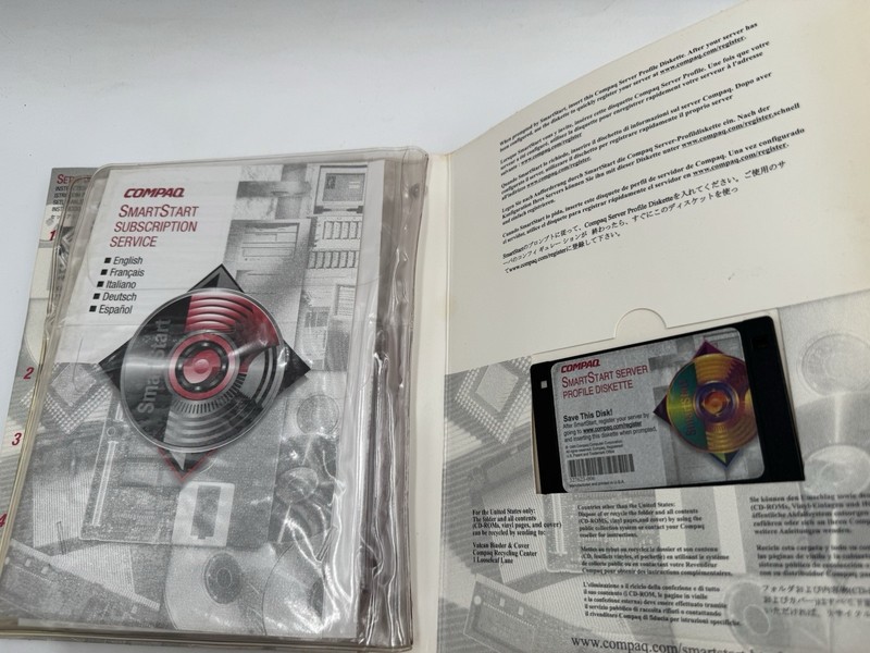 Compaq Cds Server Setup & Management & Reference Information Vintage gallery