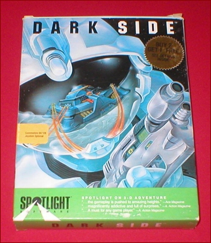 Dark Side for the Commodore 64 C64 128 Computer Boxed Complete TESTED!