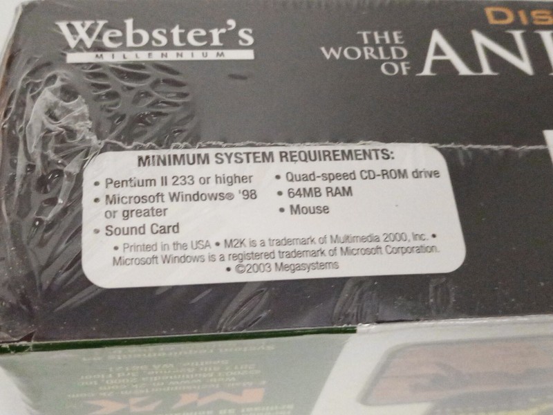 Webster's Millennium The World Of Discovering Animals 4 CD Deluxe Edition For Pc gallery