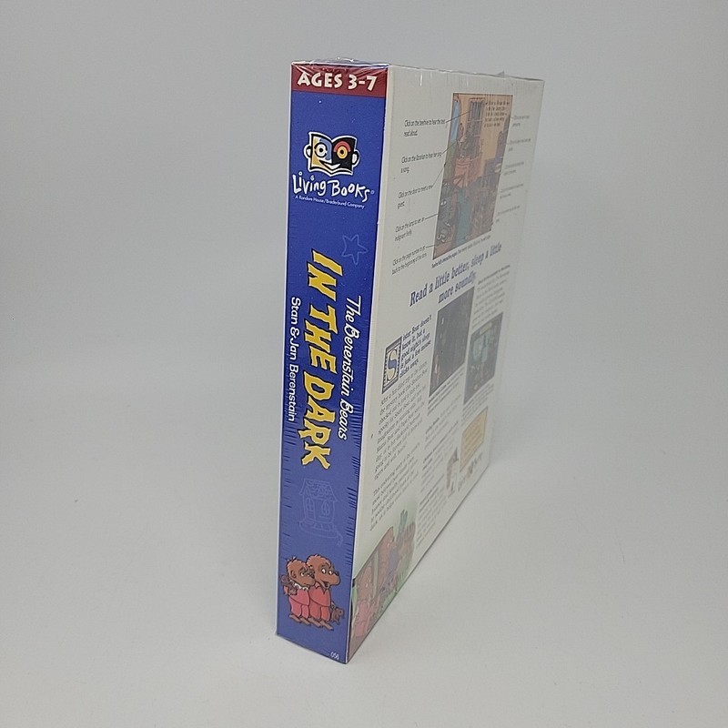 The Berenstain Bears In The Dark game PC Mac CD-ROM LIVING BOOKS 1996 Berenstein gallery