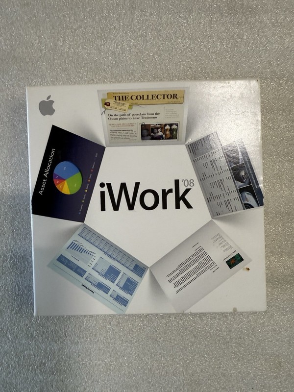 Apple iWork '08 And iLife Answers ‘08 Disks Manuals Open Box gallery