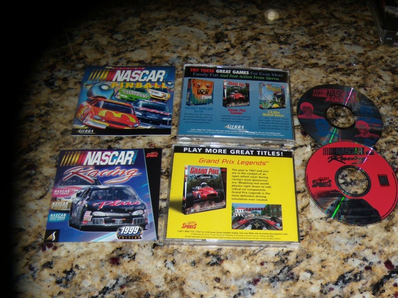 Nascar Racing & Nascar Pinball PC Games