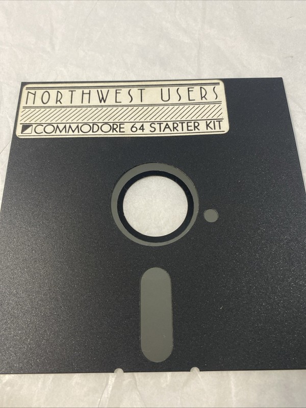 Northwest Users Commodore 64 Computers 1985 Starter Kit 5.25" Floppy gallery