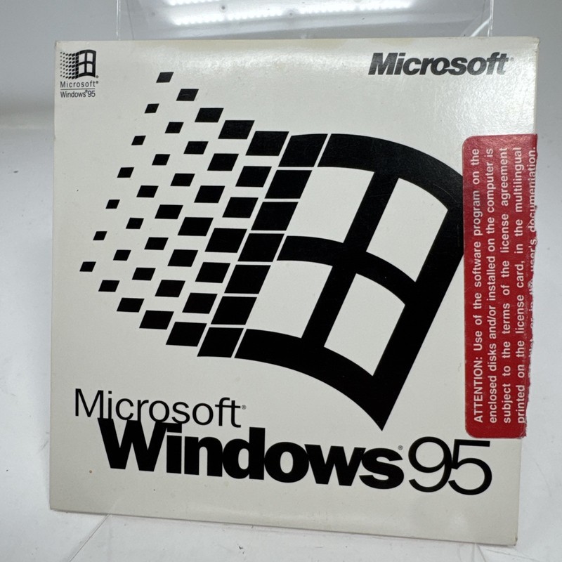 Vintage Microsoft Windows 95 Disc Only – Very Good Condition