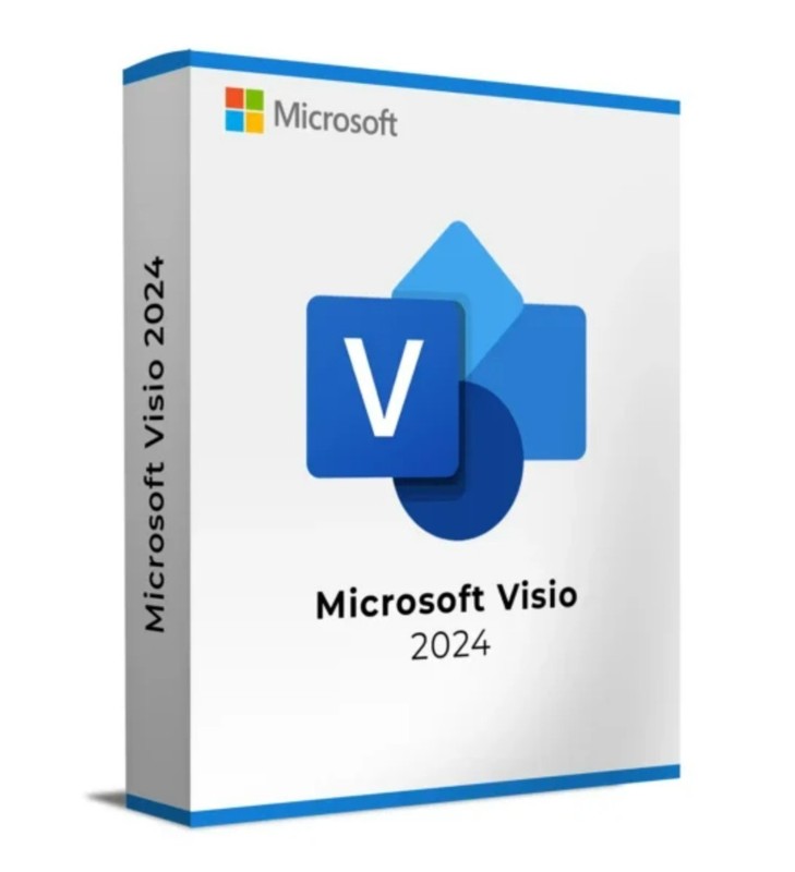 Microsoft Visio Professional 2024 Retail 1 Activation Boxed Product Key