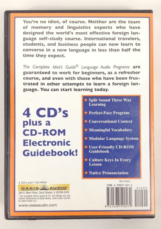 The Complete Idiot's Guide to Japanese | CD and CD-Rom gallery