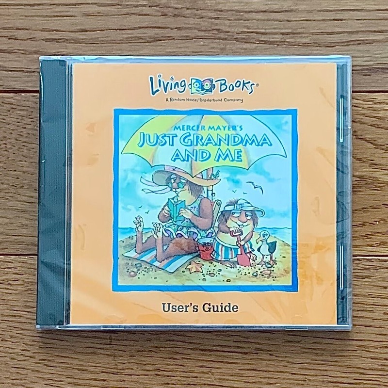 Just Grandma and Me (Living books) by Mercer Mayer. CD in Original Sealed Case