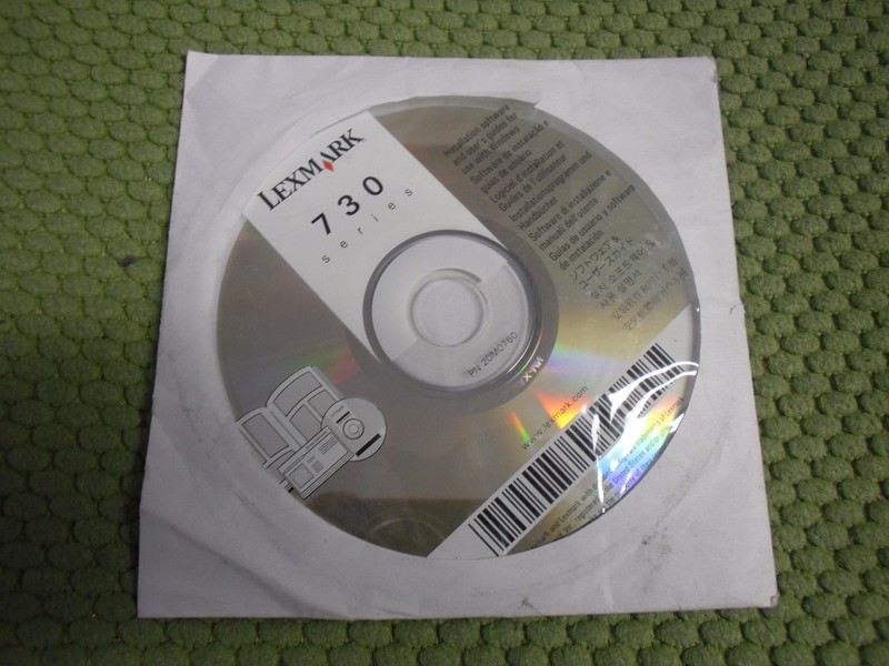 New ! Genuine Lexmark 730 Series Printer CD Software Drivers Utilities