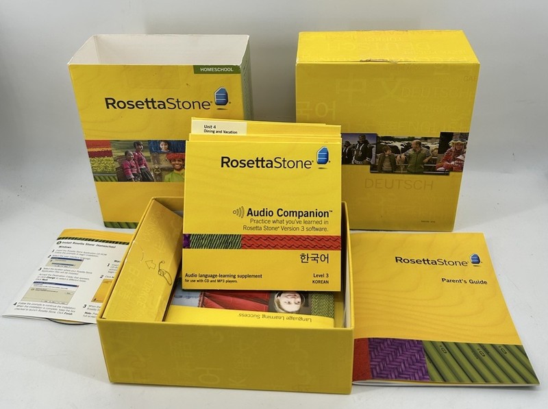 Rosetta Stone Korean Levels 1,2 & 3 Homeschool Edition gallery