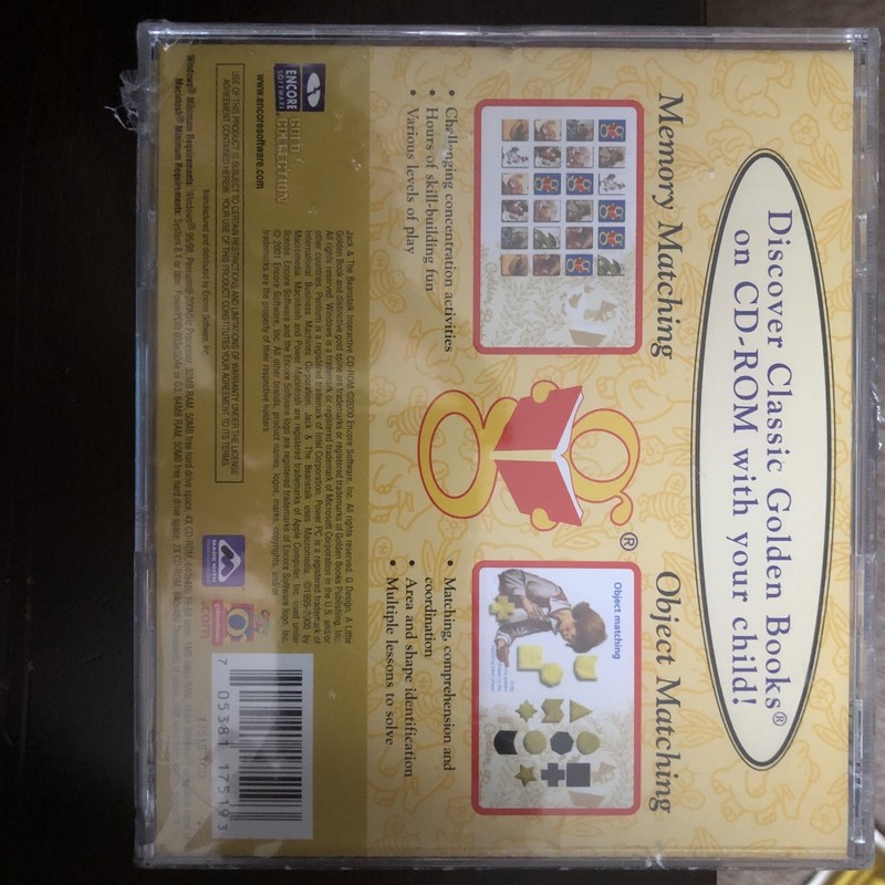 Jack and the Beanstalk Interactive Storybook on CD Rom - New gallery