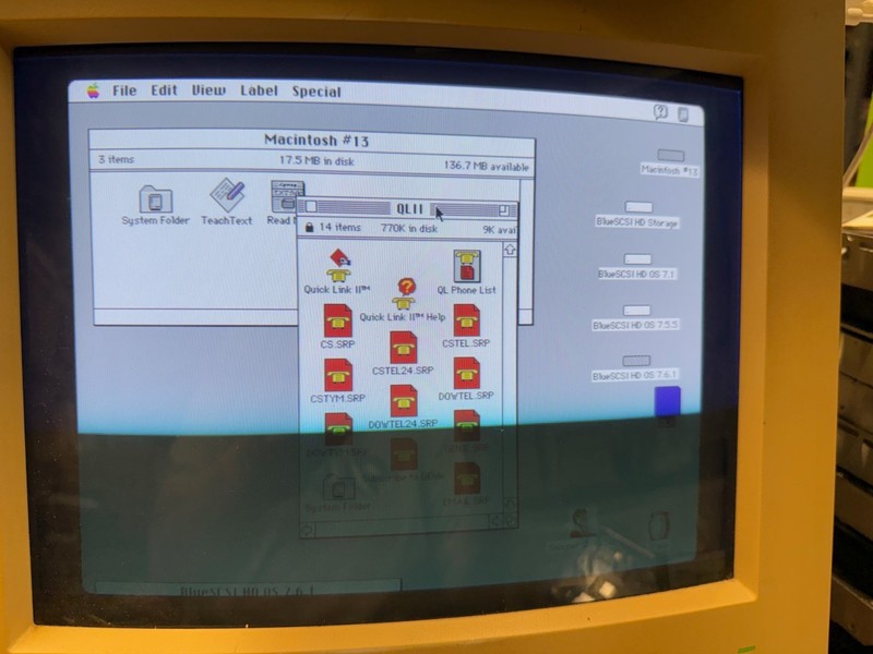 Vintage Macintosh software : QUICK LINK II / COMMUNICATE LITE 3-1/2 disks gallery