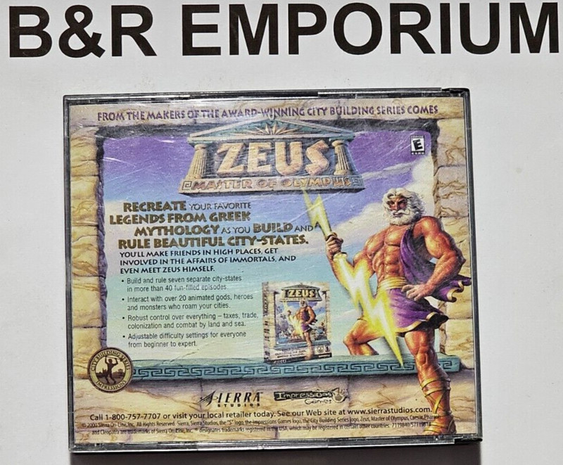 The Great Empires Collection: Impressions City Sims (2000 Sierra) Used 3-CD-ROM gallery