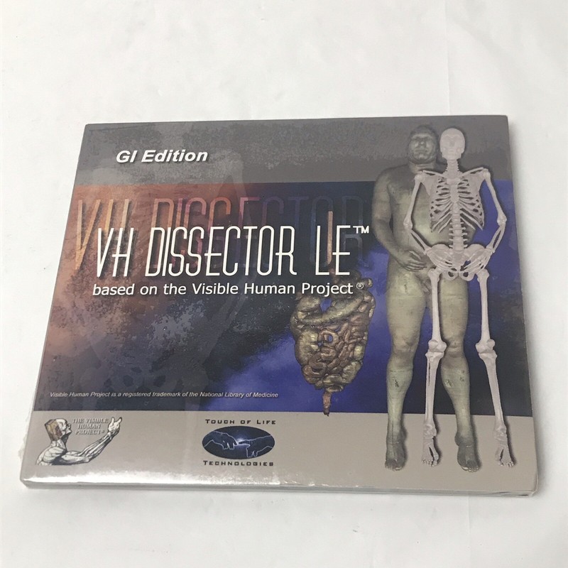VH Disector LE GI Touch of Life Technologies CD-Rom Educational Science Medical