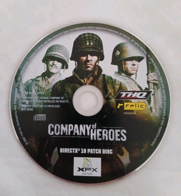 Company of Heroes DirectX 10 Patch Disc – THQ