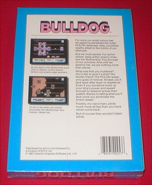 Bulldog for the Commodore 64 C64 128 Computer NEW SEALED gallery