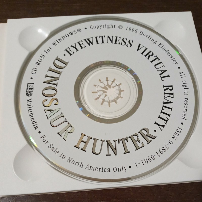 Eyewitness Virtual Reality: Dinosaur Hunter PC CD learn about ancient creatures gallery