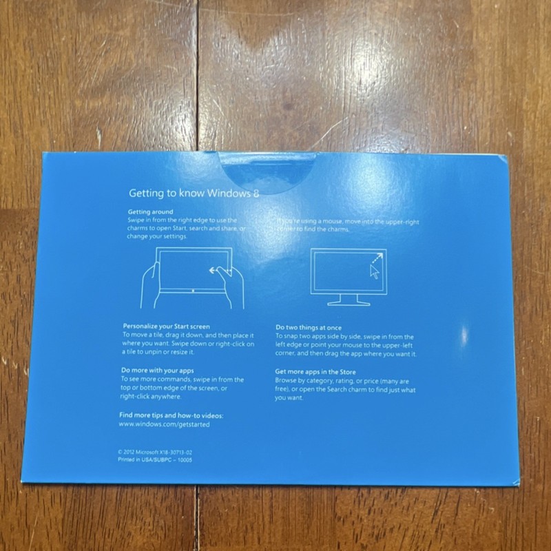 Microsoft Windows 8 Package Operating System English Sealed gallery