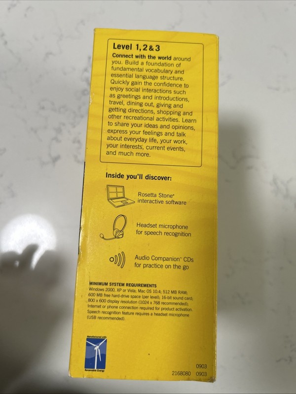 Rosetta Stone V3: Italian Level 1-3 Set with Audio Companion [... gallery