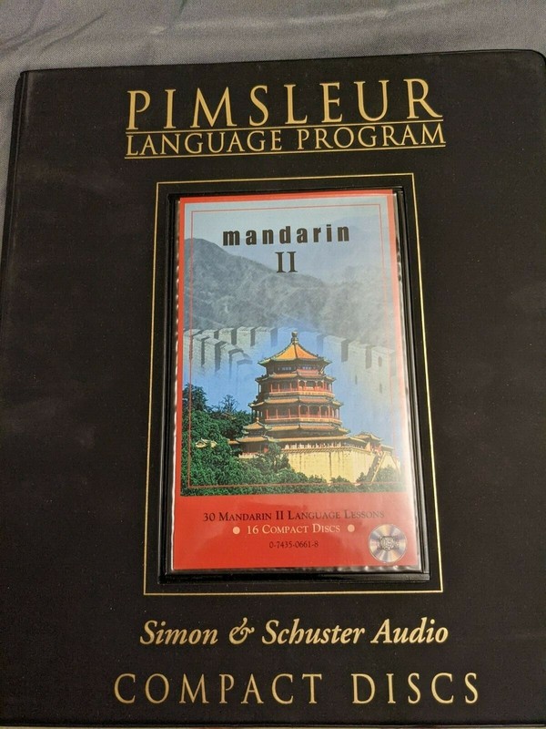 Pimsleur Mandarin II. Complete Set CD.