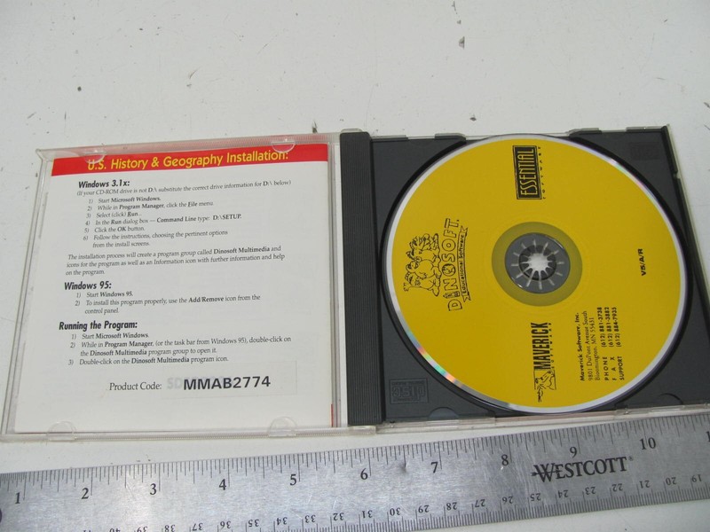 Dinosoft US History & Geography Educational CD-ROM gallery