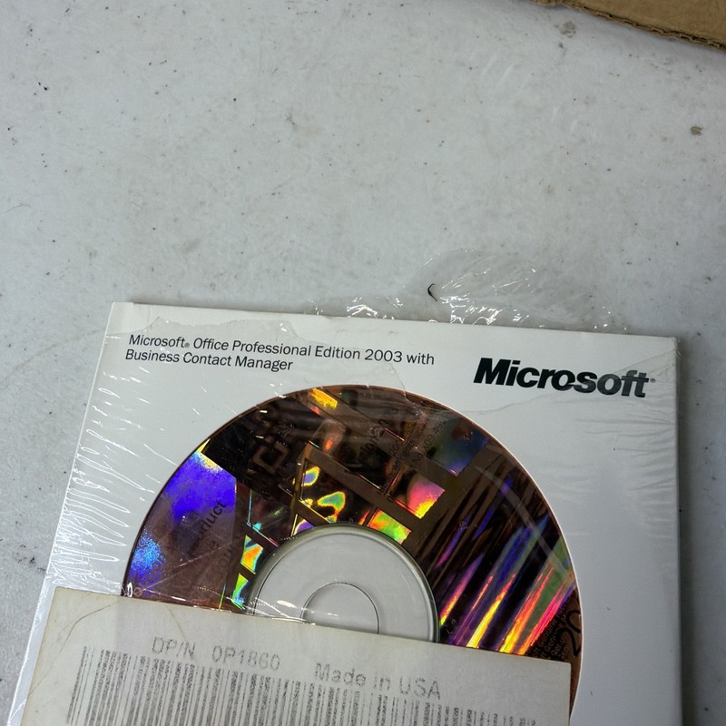 Microsoft Office 2003 Professional Edition & Business Contact Manager NEW W/Key gallery