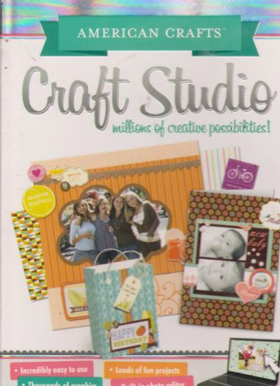 American Crafts: Craft Studio Pro PC DVD digital scrapbooks arts every occasion!