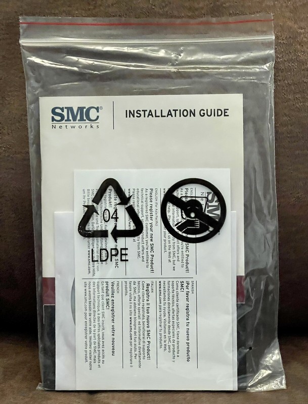 SMC Networks SMCGS8P Installation Guide FREE SHIPN l👁👁k