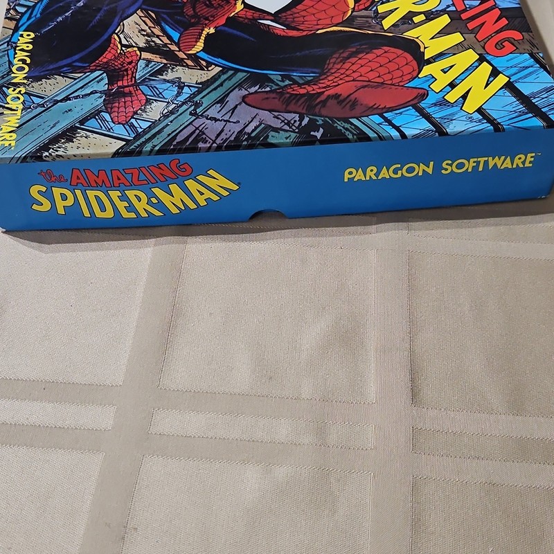 Paragon Software The Amazing Spider-Man Boxed Game Disks A & B Manual gallery