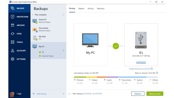 Acronis True Image 2025 - Perpetual / 5-Device gallery