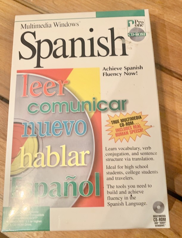 1994 Pro One Software Windows Multimedia Spanish 