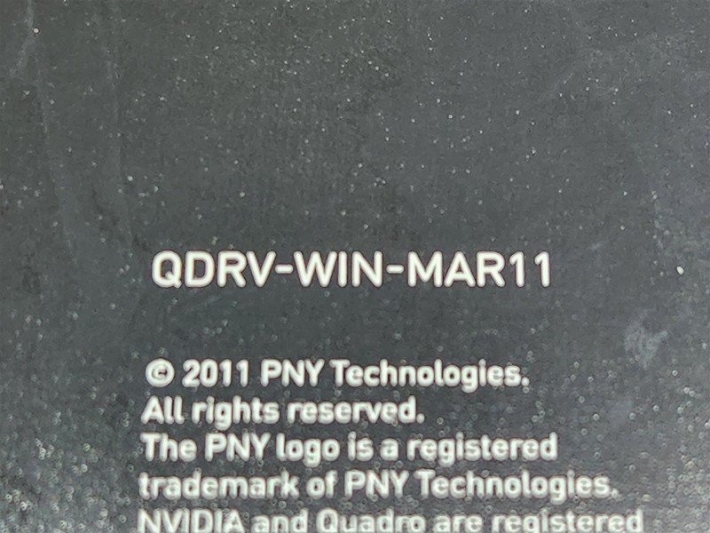⭐️⭐️⭐️⭐️⭐️ PNY Software Installation Manuals QDRV-WIN-MAR11 Quadro NVS Driver CD gallery