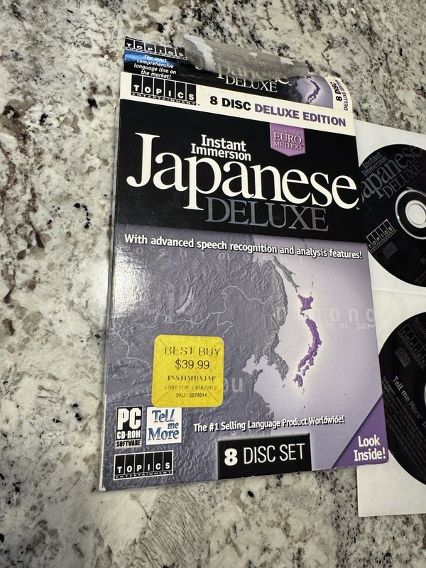 Instant Immersion Japanese Deluxe Edition (CD-ROM, 8 Discs)
