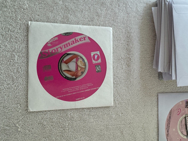 BARBIE Storymaker PC CD-Rom Video Game – Mattel Media