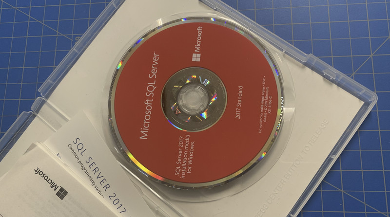 SQL Server 2017 Standard 24 Core DVD COA Genuine Holographic Authentic Retail