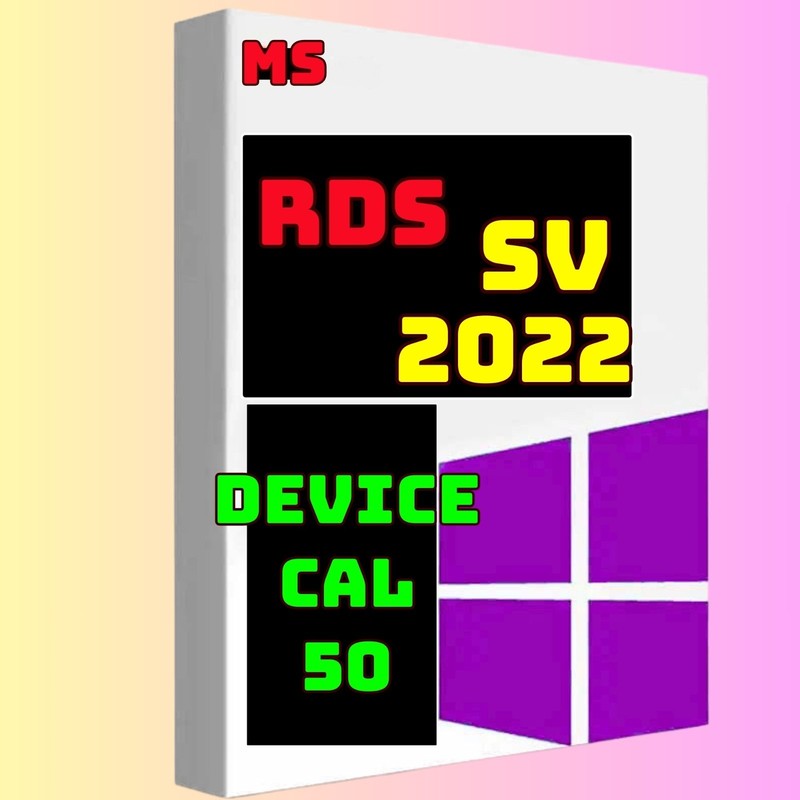 Rds Device Cal 50 , Desktop Remote Service – for SV 2022 setup , Rdp 50