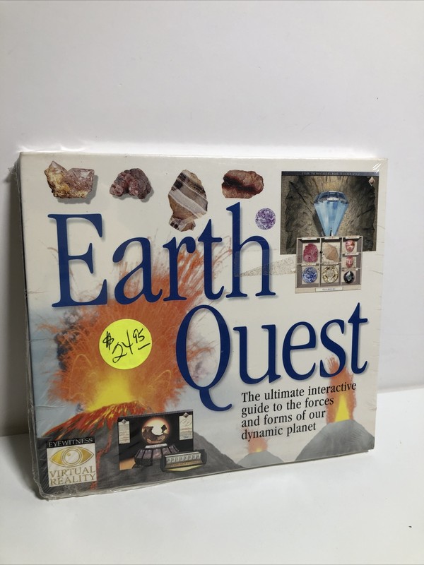 Earth Quest CD ROM Interactive Learning DK Scholastic