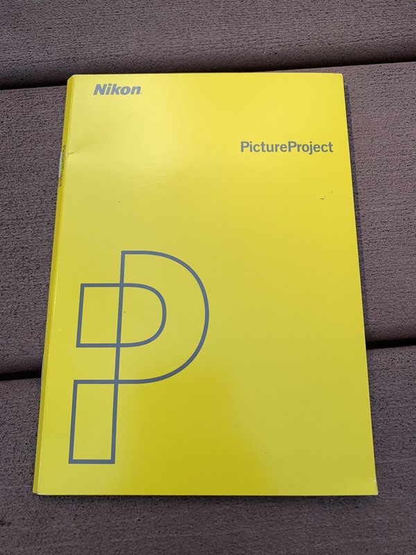 Nikon Picture Project 1.0 Windows & Mac CD-Rom & Reference Manual Disc – 2 Discs